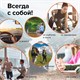 Термос LAIMA классический с узким горлом, 1 л, нержавеющая сталь, синий, 605124 605124
