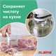 Пленка пищевая ПЭ 300 мм х 200 м, гарантированная длина, 6 мкм, вес 0,32 кг +-5%, LAIMA, 605037 605037