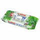 Салфетки влажные 50 шт., АНТИБАКТЕРИАЛЬНЫЕ, с экстрактом мяты, LAIMA Antibacterial, 128078 128078