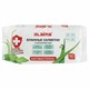 Салфетки влажные 50 шт., АНТИБАКТЕРИАЛЬНЫЕ, с экстрактом алоэ, LAIMA Antibacterial, 125959 125959