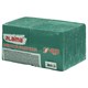 Салфетки бумажные 400 шт., 24х24 см, "Big Pack", зелёные, 100% целлюлоза, LAIMA, 114728 114728