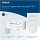 Бумага туалетная 200 метров, TORK (Система T2) UNIVERSAL, 1-слойная, КОМПЛЕКТ 12 рулонов, 120197 124545