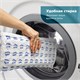 Швабра с флаундером 40 см, телескопический черенок 130 см, резьба 1,6 см, микрофибра/абразив (ТИП К), LAIMA, 601462 601462