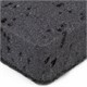 Губки для посуды BIG BLACK 95х70х35 мм КОМПЛЕКТ 10 шт., КРУПНОПОРИСТЫЙ поролон/абразив LAIMA, 608650 608650