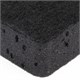 Губки для посуды BIG BLACK 95х70х35 мм КОМПЛЕКТ 10 шт., КРУПНОПОРИСТЫЙ поролон/абразив LAIMA, 608650 608650