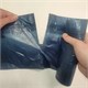 Мeшки для мусoра 120 л, с завязками, синие, в рулоне 10 шт., ПВД, 30 мкм, 70х110 см, КБ, Ultra 604928