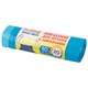 Мeшки для мусoра с завязками LAIMA ULTRA 60 л, синие, рулон 20 шт., прочные, ПНД 17 мкм, 60х70 см, 607692 607692