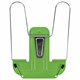 Подставка для книг и учебников BRAUBERG LINE+, металлическая, зеленая, европодвес, 238072 238072