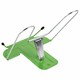 Подставка для книг и учебников BRAUBERG LINE+, металлическая, зеленая, европодвес, 238072 238072