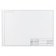 Папка для черчения БОЛЬШАЯ А3, 297х420 мм, 10 л., 160 г/м2, рамка с горизонтальным штампом, ПИФАГОР, 129228 129228