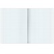 Тетрадь А5, 96 л., BRAUBERG, скоба, клетка, глянцевая ламинация, Color Stripes, 404430 404430