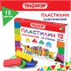 Пластилин классический ПИФАГОР Веселая такса, 12 цветов, 180 г, СО СТЕКОМ, 106675 106675