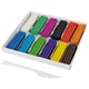 Пластилин классический ЮНЛАНДИЯ ВЕСЁЛЫЙ ШМЕЛЬ, 12 цветов, 240 грамм, стек, ВЫСШЕЕ КАЧЕСТВО, 106431 106431