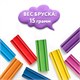 Пластилин мягкий ЮНЛАНДИЯ ВЕСЕЛЫЙ ШМЕЛЬ, 6 цветов, 90 г, СО СТЕКОМ, 106671 106671