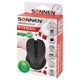 Мышь беспроводная с бесшумным кликом SONNEN V18, USB, 800/1200/1600 dpi, 4 кнопки, черная, 513514 513514