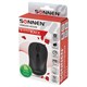 Мышь беспроводная SONNEN V-111, USB, 800/1200/1600 dpi, 4 кнопки, оптическая, черная, 513518 513518