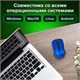 Мышь беспроводная SONNEN V99, USB, 1000/1200/1600 dpi, 4 кнопки, оптическая, синяя, 513530 513530