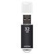 Флеш-диск 32 GB, SMARTBUY V-Cut, USB 2.0, металлический корпус, черный, SB32GBVC-K 512186