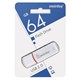 Флеш-диск 64 GB, SMARTBUY Crown, USB 2.0, белый, SB64GBCRW-W 512779