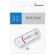 Флеш-диск 64 GB, SMARTBUY Crown, USB 2.0, белый, SB64GBCRW-W 512779