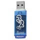 Флеш-диск 32 GB, SMARTBUY Glossy, USB 2.0, синий, SB32GBGS-B 512775