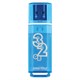 Флеш-диск 32 GB, SMARTBUY Glossy, USB 2.0, синий, SB32GBGS-B 512775