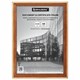 Рамка 21х30 см, дерево, багет 20 мм, BRAUBERG Business, светлое дерево, акриловый экран, 391291 391291 - фото 43288