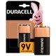 Батарейка DURACELL Basic ОРИГИНАЛ, 6LR61 (КРОНА), алкалиновая, 1 шт., 9 В, блистер 450427
