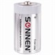 Батарейки КОМПЛЕКТ 2 шт, SONNEN Alkaline, D (LR20, 13А), алкалиновые, в блистере, 451091 451091
