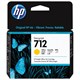 Картридж струйный для плоттера HP (3ED69A) DesignJet T230/T250/T630/T650, № 712, желтый, оригинальный 363908