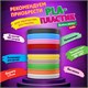 Ручка 3D с трафаретами PLA - пластиком и термоковриком BRAUBERG KIDS, 665188 665188