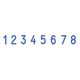 Нумератор ручной ленточный, 8 разрядов, оттиск 38х5 мм, TRODAT 1558, 86111 236809