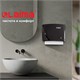 Диспенсер для полотенец LAIMA PROFESSIONAL ORIGINAL (Система H2), Z-сложения, черный, ABS-пластик, 605760 605760