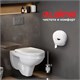 Диспенсер для туалетной бумаги LAIMA PROFESSIONAL CLASSIC (Система T2), малый, белый, ABS-пластик, 601427 601427