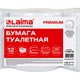 Бумага туалетная 150 м, LAIMA (Система Т2) PREMIUM, 2-слойная, белая с ЦВЕТНЫМ ТИСНЕНИЕМ, КОМПЛЕКТ 12 рулонов, 112516 112516