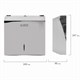 Диспенсер для полотенец LAIMA PROFESSIONAL INOX, (Система H2) Z-сложения, нержавеющая сталь, зеркальный, 605695 605695