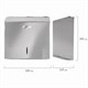 Диспенсер для полотенец LAIMA PROFESSIONAL INOX, (Система H3) V-сложения, нержавеющая сталь, зеркальный, 605697 605697