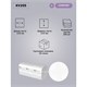 Полотенца бумажные 200 шт., VEIRO (Система H3) COMFORT, 2-слойные, белые, КОМПЛЕКТ 20 пачек, 21х21,6, V-сложение, KV205 129535