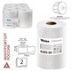 Полотенца бумажные рулонные 150 м, VEIRO (Система H1) COMFORT, 2-слойные, белые, КОМПЛЕКТ 6 рулонов, K203 127096