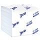 Бумага туалетная листовая 250 шт., PROtissue (T3) PREMIUM, 2-слойная, белая, 22,5х11 см, КОМПЛЕКТ 40 пачек, C249, С249 114330