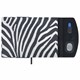 Ежедневник недатированный А5 155х213 мм BRAUBERG "Wild", под кожу, магнит, 160 л., ZEBRA, черный, 116233 116233