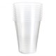 Стакан одноразовый ОСОБО ПЛОТНЫЙ, 200 мл, пластиковый, ПРЕМИУМ, прозрачный, полипропилен, КОМПЛЕКТ 200 шт., 607740 607740