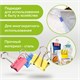 Зaжимы для бумаг STAFF "Profit", КОМПЛЕКТ 12 шт., 19 мм, на 60 листов, цветные, картонная коробка, 225156 225156