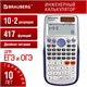 Калькулятор инженерный BRAUBERG SC-991ESP (165х84 мм), 417 функций, 10+2 разрядов, двойное питание, 271725 271725