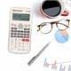 Калькулятор инженерный BRAUBERG SC-880-N, 417 функций, 10+2 разрядов, батарея, БЕЛЫЙ, 250526 250526