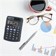 Калькулятор карманный STAFF STF-883 (95х62 мм), 8 разрядов, двойное питание, 250196 250196