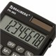 Калькулятор карманный BRAUBERG PK-865-BK (120x75 мм), 8 разрядов, двойное питание, ЧЕРНЫЙ, 250524 250524