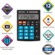 Калькулятор настольный BRAUBERG ULTRA COLOR-12-BKBU (192x143 мм), 12 разрядов, двойное питание, ЧЕРНО-ГОЛУБОЙ, 250497 250497