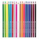 Карандаши цветные акварельные BRAUBERG PREMIUM AQUARELLE, 18 цветов, трехгранные, утолщенный грифель 4 мм, натуральное дерево, 181672 181672