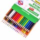 Карандаши цветные BRAUBERG KIDS NEW, 36 цветов, трехгранные, грифель 3 мм, 182003 182003